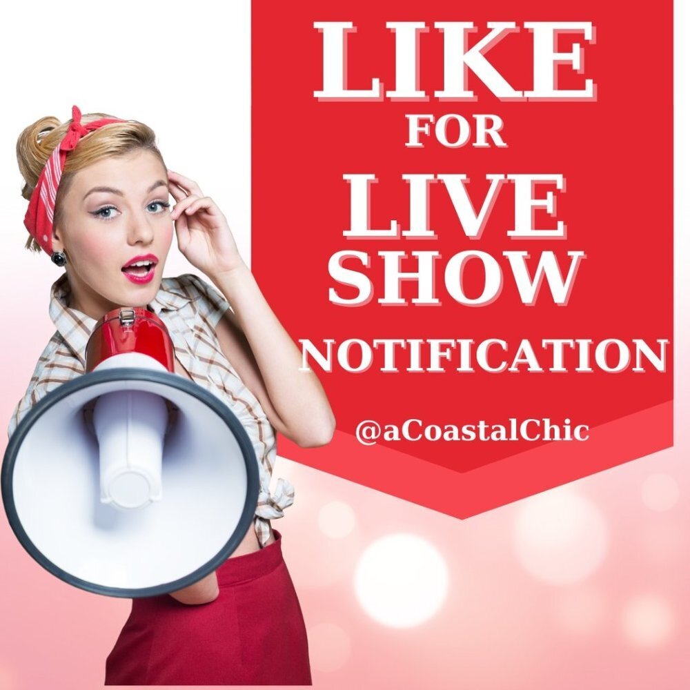 LIVE SHOW NOTIFICATION!! Coming soon! I have lots to list!!